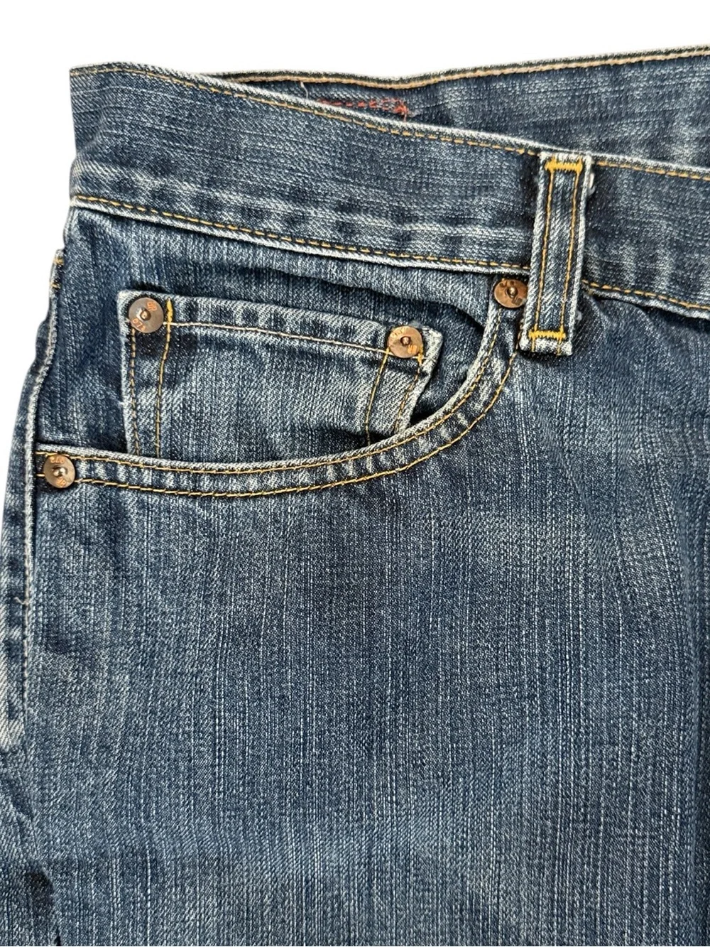 Vintage Y2K Banana Republic 078 Straight Leg Jeans 35x34 Fits 35x33 2004